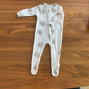 Kyte Baby Aloe Rainbow Zippered Footies